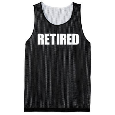 Retired Mesh Reversible Basketball Jersey Tank