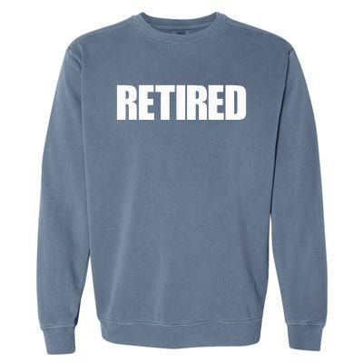 Retired Garment-Dyed Sweatshirt