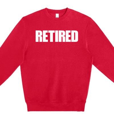 Retired Premium Crewneck Sweatshirt