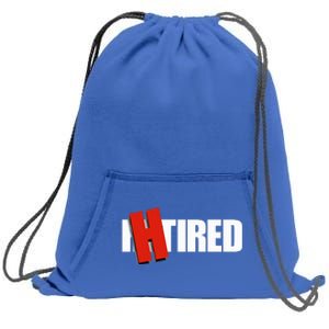 Retired Sweatshirt Cinch Pack Bag