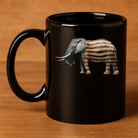 Republican 11oz C Handle Ceramic Mug