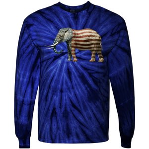 Republican Tie-Dye Long Sleeve Shirt