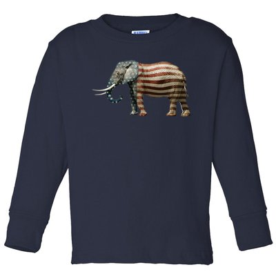 Republican Toddler Long Sleeve Shirt