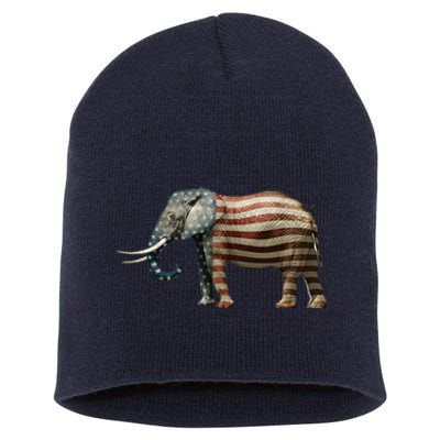 Republican Short Acrylic Beanie