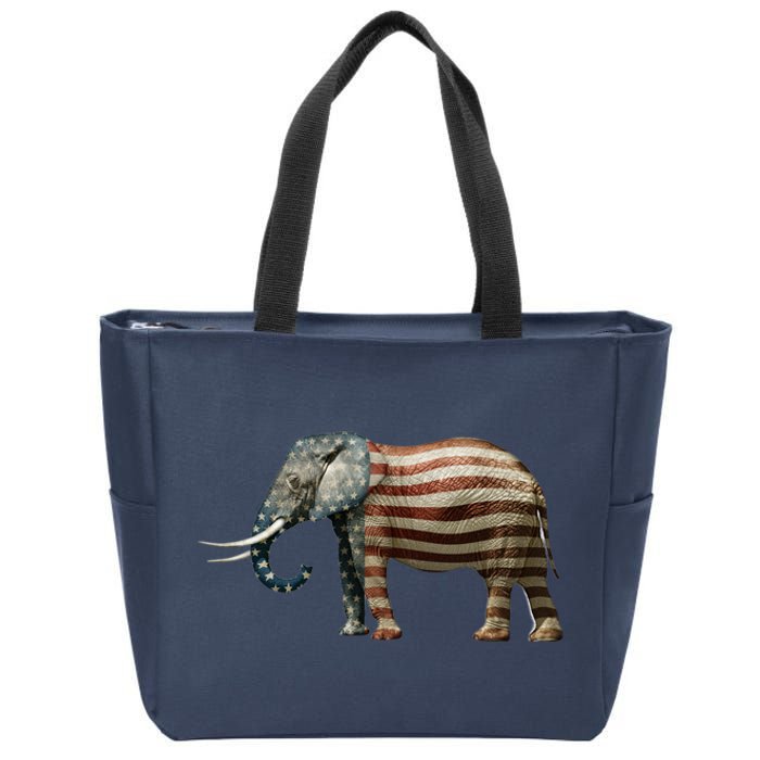 Republican Zip Tote Bag