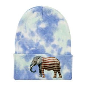 Republican Tie Dye 12in Knit Beanie