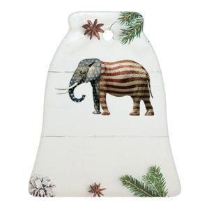 Republican Ceramic Bell Ornament