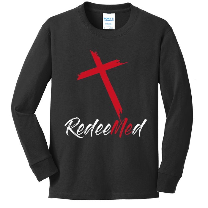 Redeemed Kids Long Sleeve Shirt