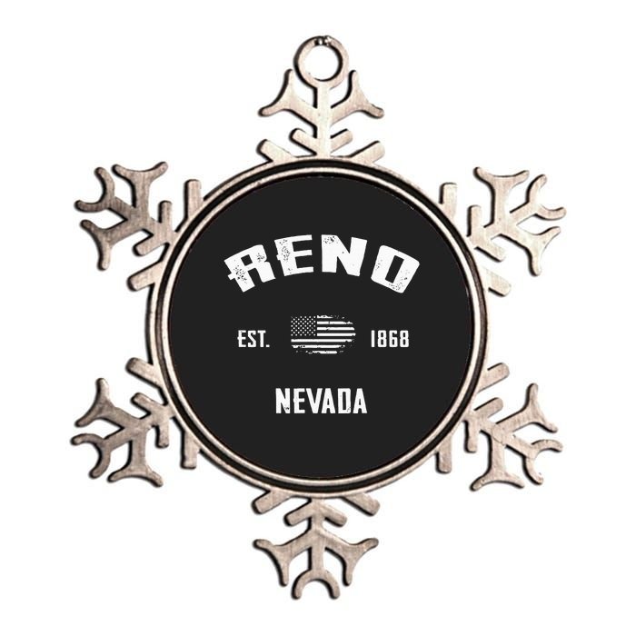 Reno Metallic Star Ornament