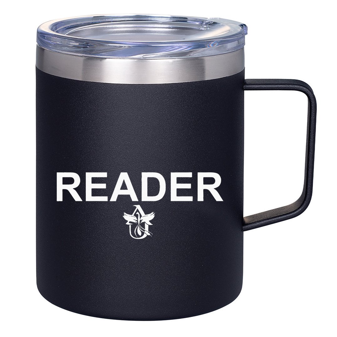 Reader 12oz Stainless Steel Coffee Mug