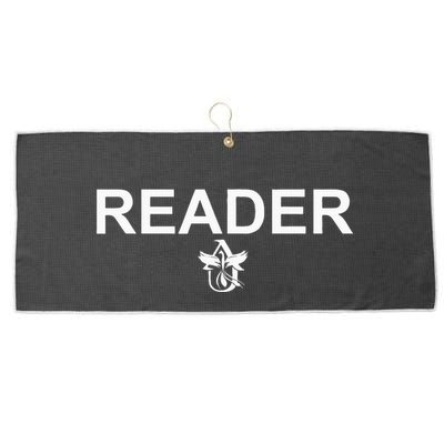 Reader Large Microfiber Waffle Golf Towel