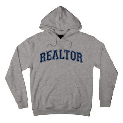 REALTOR REAL ESTATE AGENT BROKER VARSITY STYLE Tall Hoodie