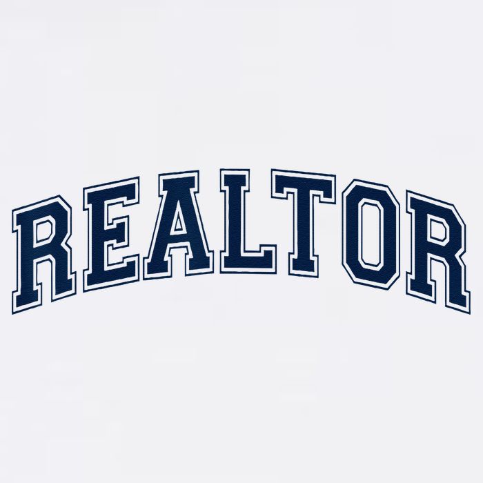 REALTOR REAL ESTATE AGENT BROKER VARSITY STYLE Cooling Performance Crew T-Shirt