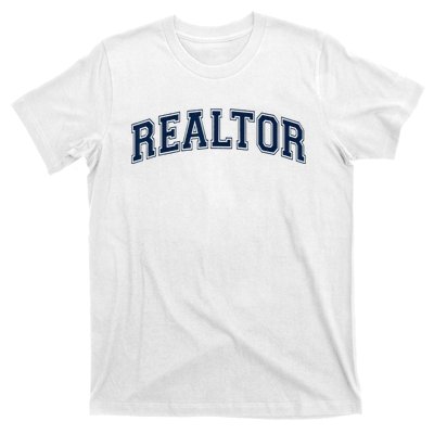 REALTOR REAL ESTATE AGENT BROKER VARSITY STYLE T-Shirt