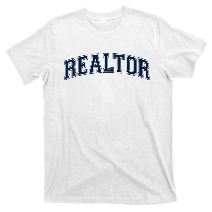 REALTOR REAL ESTATE AGENT BROKER VARSITY STYLE T-Shirt