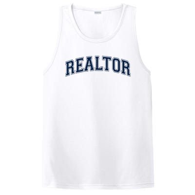 REALTOR REAL ESTATE AGENT BROKER VARSITY STYLE PosiCharge Competitor Tank