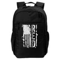 RED Remember Everyone Deployed Distressed Flag Backpack