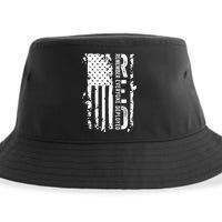 RED Remember Everyone Deployed Distressed Flag Sustainable Bucket Hat