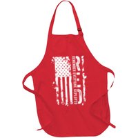 RED Remember Everyone Deployed Distressed Flag Apron