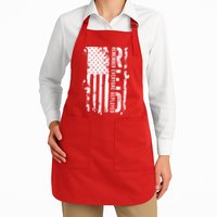 RED Remember Everyone Deployed Distressed Flag Apron