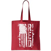 RED Remember Everyone Deployed Distressed Flag Bag