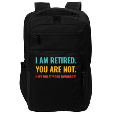 Retirement Impact Tech Backpack