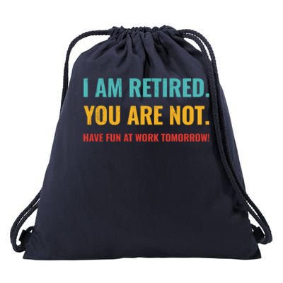 Retirement Drawstring Bag