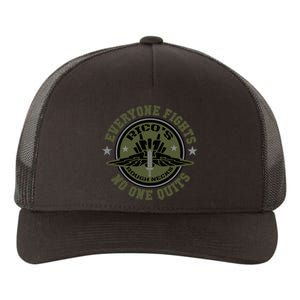 RicoS Roughnecks Everyone Fights No One Quits Yupoong Adult 5-Panel Trucker Hat