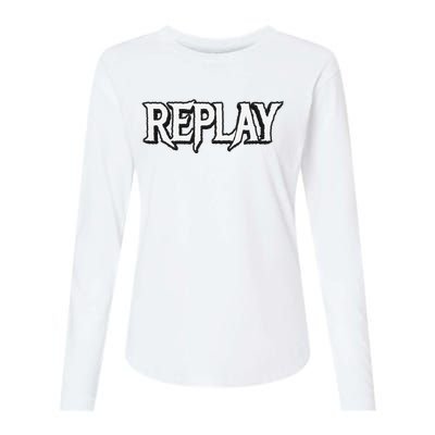 Replay Womens Cotton Relaxed Long Sleeve T-Shirt