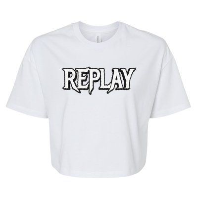 Replay Bella+Canvas Jersey Crop Tee