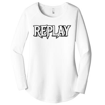 Replay Women's Perfect Tri Tunic Long Sleeve Shirt