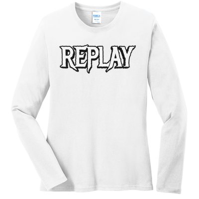 Replay Ladies Long Sleeve Shirt