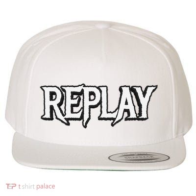 Replay Wool Snapback Cap