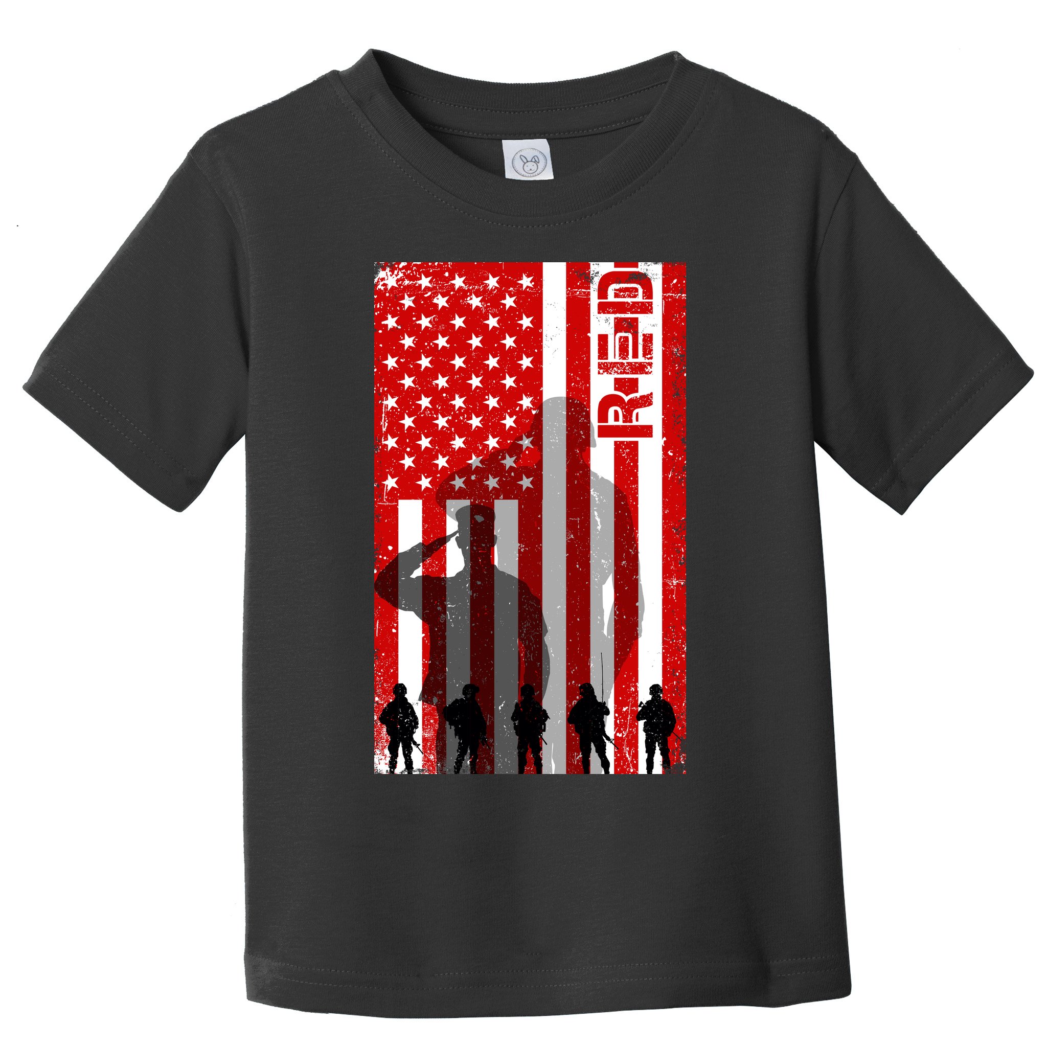 RED Remeber Everyone Deployed Support Military Troops Toddler T-Shirt