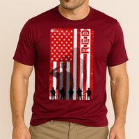 RED Remeber Everyone Deployed Support Military Troops Performance Shirt
