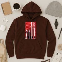 RED Remeber Everyone Deployed Support Military Troops Hoodie