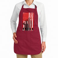 RED Remeber Everyone Deployed Support Military Troops Apron