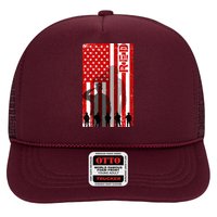 RED Remeber Everyone Deployed Support Military Troops Hat