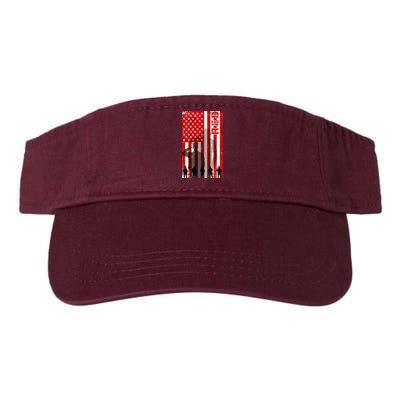 RED Remeber Everyone Deployed Support Military Troops Visor