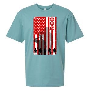 RED Remeber Everyone Deployed Support Military Troops Sueded Cloud Jersey T-Shirt