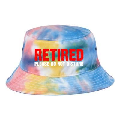 Unique Retirement  Retired Worked Retiring Tie Dye Newport Bucket Hat