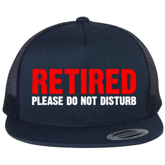 Unique Retirement  Retired Worked Retiring Flat Bill Trucker Hat