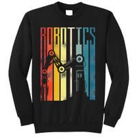 Robot Robotics Engineer Retro Vintage Robotics Sweatshirt