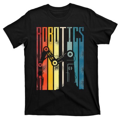 Robot Robotics Engineer Retro Vintage Robotics T-Shirt