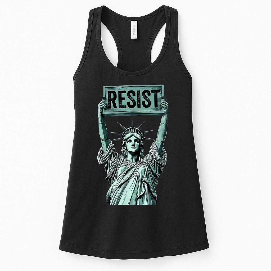 Resist Womens Tank Top