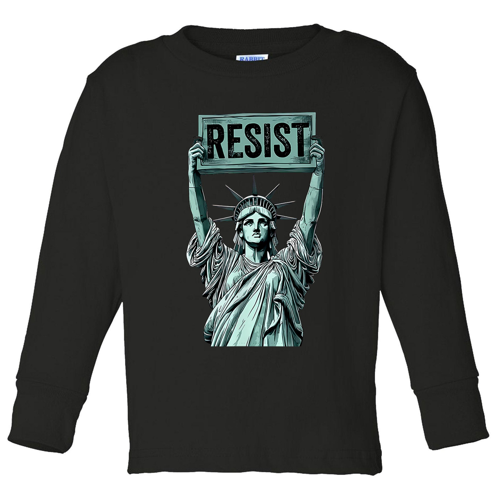 Resist Toddler Long Sleeve Shirt