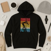 Robot Robotics Engineer Retro Vintage Robotics Hoodie