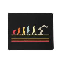Robot Robotics Engineer Retro Vintage Mousepad
