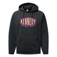 RFK Robert F Kennedy Jr For President 2024 Performance Fleece Hoodie