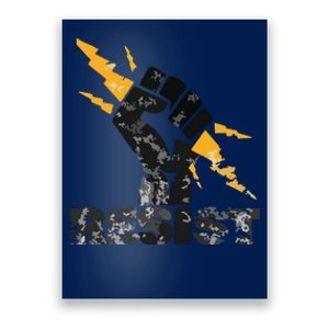 Resist | Resist Fist And Equal Right Poster